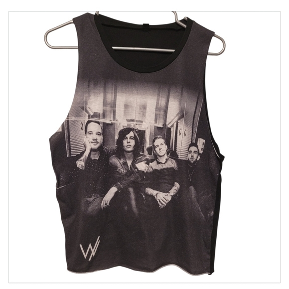 Arisans Other - We The Kings Sleeveless Band Tank Small Pop Punk Concert Shirt
